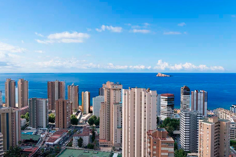 buildings benidorm