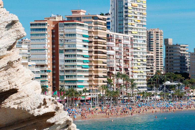 ubicacion benidorm