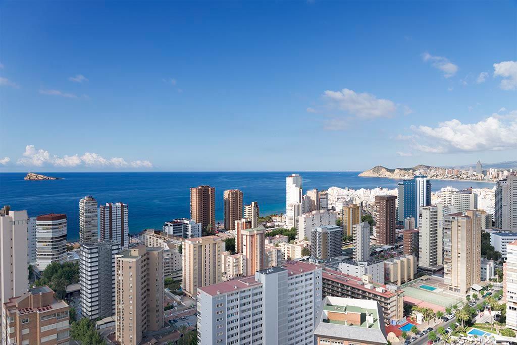 Vakantie in Benidorm -  Uitzicht op zee Gemelos Beninter